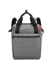 Reisenthel travelling allrounder R - Rucksack 40 cm (leo vanilla) in twist silver