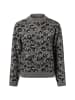 Marie Lund Pullover in grau schwarz - 0002