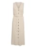 Kaffe Kleid KAliny Relaxed fit in Light Sand Linen