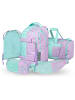 BAAGL 5-tlg. Set: Schulrucksack Skate max in Violett Sweet