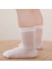 MUNADUNA 5er-Set 'Mesh' Baby-Sommersocken in Rosa