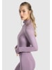 SMILODOX Crop Jacke Nilai in Lila