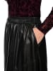 MARC CAIN COLLECTIONS Kunstlederrock in schwarz