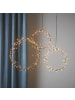 STAR Trading LED Kranz Lichtkranz Dekokranz 95LED D: 24cm in schwarz