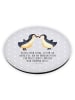 Mr. & Mrs. Panda magnet Pinguin Liebe mit Spruch in Grau Pastell