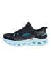 Skechers Slipper GLIDE-STEP in schwarz/blau