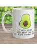Mr. & Mrs. Panda Kinderpott Avocado Kern mit Spruch in Weiß