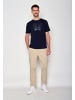 GreenBomb T-Shirt Bike Gravel in Marineblau