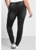 sheego Jeans in black Denim