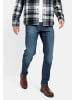 Camel Active Regular Fit fleXXXactive® 5-Pocket Jeans in Dunkelblau