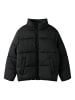 name it Jacke Langarm Stehkragen Reißverschluss Unifarben in Schwarz
