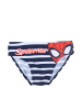 Spiderman Badehose Slip in Dunkel-Blau