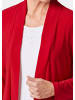 GOLDNER Leichte Shirtjacke lila mit Stretch in rot
