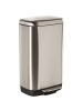 Beliani Abfallbehälter ECOCOLLECT in Silber - (W) 35 x (H) 61 x (L) 26 cm