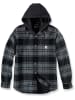 CARHARTT  Flanneljacke in schwarz/grau