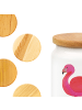Mr. & Mrs. Panda Aufbewahrungsdose Flamingo Classic ohne Spruch in Weiß
