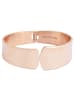 Adeliás Damen Armband – Armreif aus Edelstahl Ø 5,3 cm cm in gold