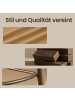 VASAGLE 2er-Set: Barhocker Mazie in Karamellbraun - (B)51.5 x (H)95.5 x (T)50 cm