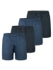 Schiesser Boxershort 4er Pack in Dunkelblau