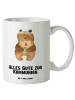 Mr. & Mrs. Panda Kaffeetasse Bär Kommunion mit Spruch in Weiß