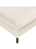 Beliani Ottomane VINTERBRO in Beige/Schwarz - (W) 70 x (H) 44 x (L) 70 cm