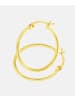 Vanlere Creolen aus 375 Gelbgold