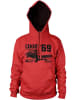 Camaro Hoodie "Ss 1969 Hoodie" in Rot