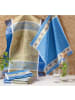 Kracht Frottier, Jacquard Frottier-Geschirrtuch 2er-Pack in blau