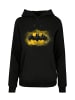 F4NT4STIC Basic Hoodie DC Comics Batman Superheld Logo in schwarz