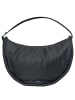 SANDQVIST Curve Half Moon Bag L - Umhängetasche 42 cm (black) in schwarz