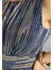 SWING Abendkleid in indigo mehrfarbig - 0001