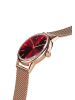 August Berg Serenity Burgundy N°2 in rosegold burgundy