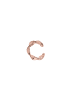 Steel_Art Earcuff Damen Lyra rose goldfarben in rosegoldfarben