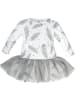 Makoma Babykleid Federn in weiss