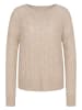 Bugatti Pullover Rundhals in beige