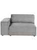 Beliani Sofaelement HELLNAR in Grau - (W) 131 x (H) 70 x (L) 126 cm