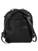 Cluty Rucksack echt Leder in schwarz