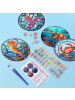 ARTNANAS 
PVC-Tischset Malen nach Zahlen 4er Set-"Unterwasserwelt" 20cm