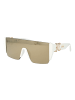 Just Cavalli Unisex Sonnenbrillen Monolinse Weiß