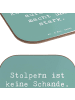Mr. & Mrs. Panda Untersetzer Tee Spruch Aus Fehlern lernen mit S... in Meeresbrise
