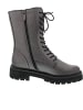 Marco Tozzi Schnürstiefel Grau
