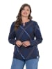 LAURASØN Shirt in navyblau