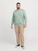 JACK & JONES PLUS Sweatshirt in Iceberg Green