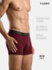 Tazzio Boxershorts 6er-Pack "BS1000" in Bordeaux