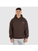 SMILODOX Hoodie Fortes in Braun