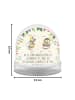 Mr. & Mrs. Panda wasserkugel Hummeln Kleeblatt mit Spruch in Naturpapier