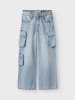 name it Jeans in Light Blue Bleached Denim