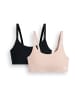 adidas Bustier Scoop Lounge Bra in assorted