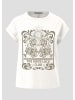 QS T-Shirt in 02D0_ecru