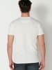 KOROSHI Kurzarm T-Shirt in weiß